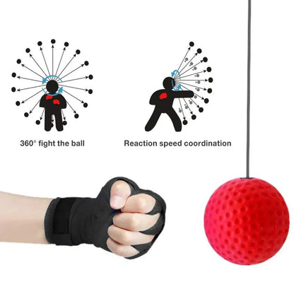 Boxing Reflex Speed Punch Ball - Iconic Store